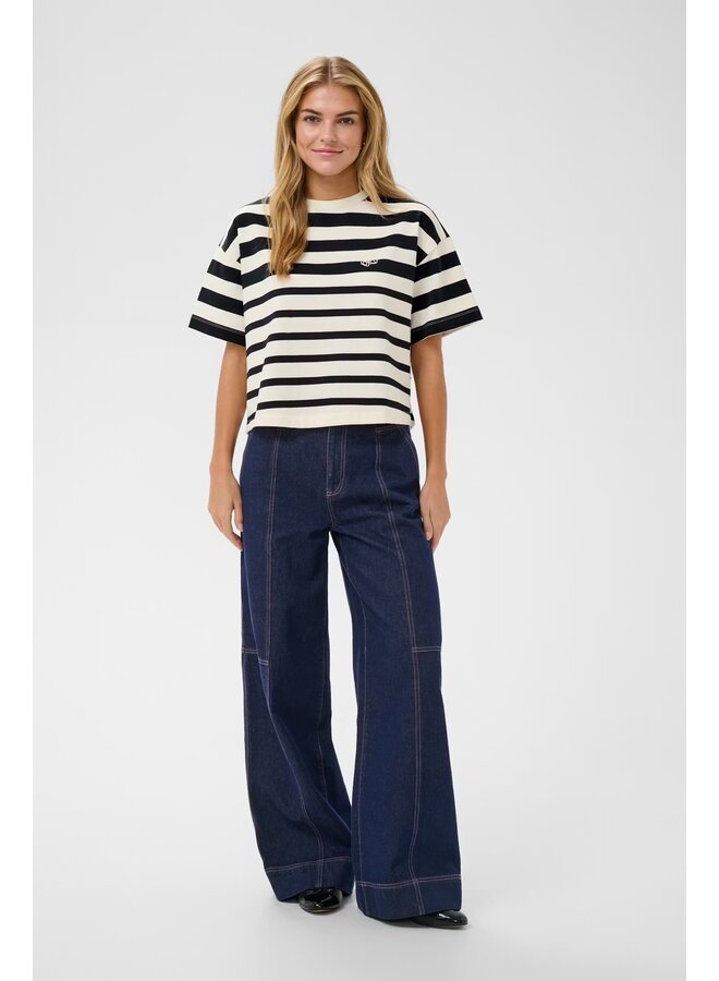 Philene T-shirt Night Sky Stripe