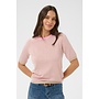 Lizza Narrow Striped Pullover Pink