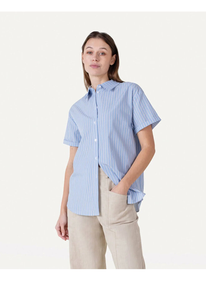 Blanche Shirt Blue Stripe