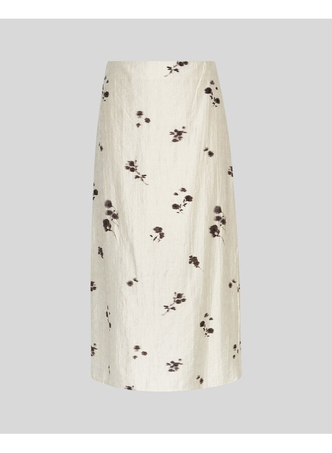 Rianne Skirt Oatmeal Flower
