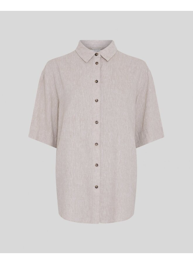 Viana Ginia 3/4 Shirt Sand Melange
