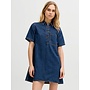 Amara Short Denim Dress Medium Blue