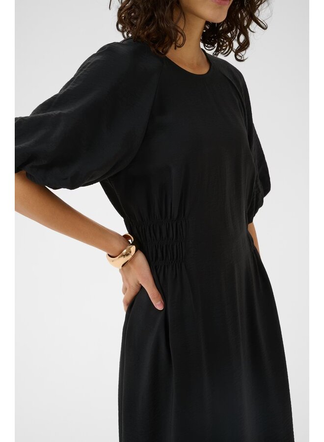 Neema Dress Black Deep