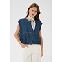 Lava Arpa Waistcoat Dark Blue Wash