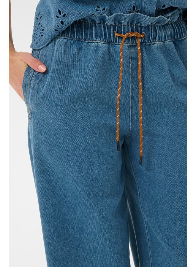 Rozlynn Pants Medium Blue Denim