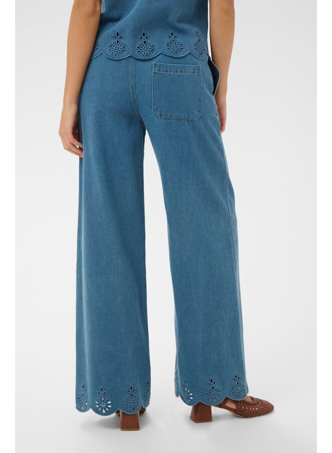 Rozlynn Pants Medium Blue Denim