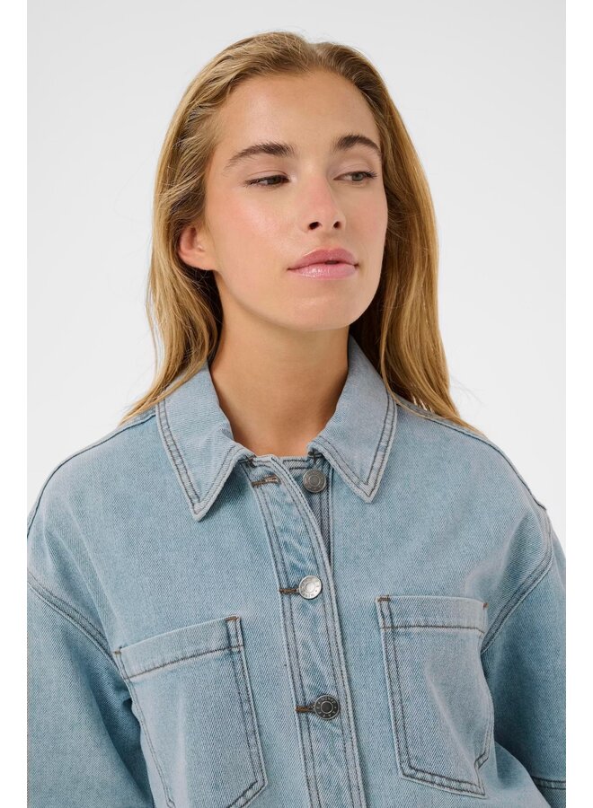 Minna Denim Shirt Light Blue