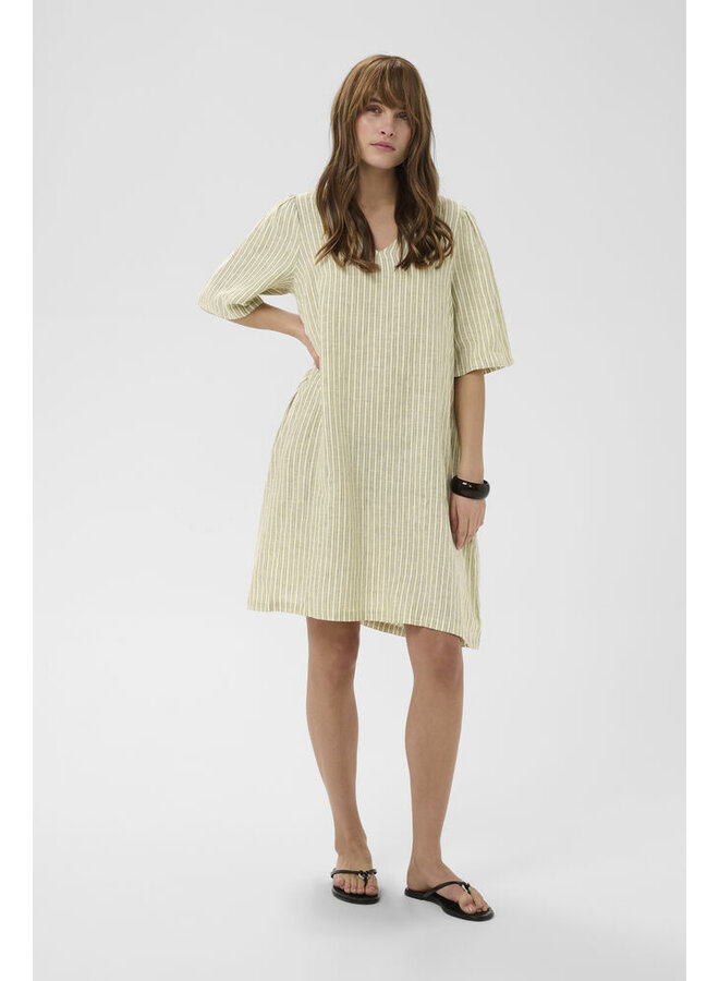 Aniela Molly Dress Dusky Green