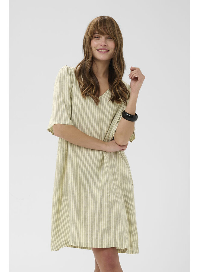 Aniela Molly Dress Dusky Green
