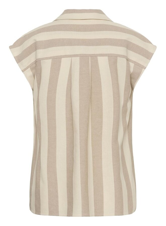 Kapina Blouse Dune/White Stripe