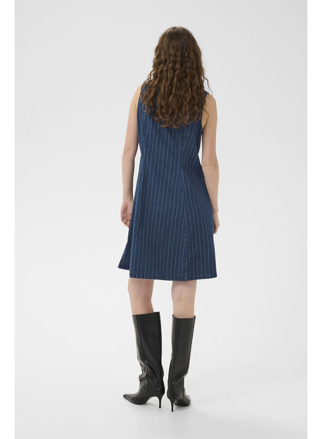 Mai Renny Dress Dark Blue Wash