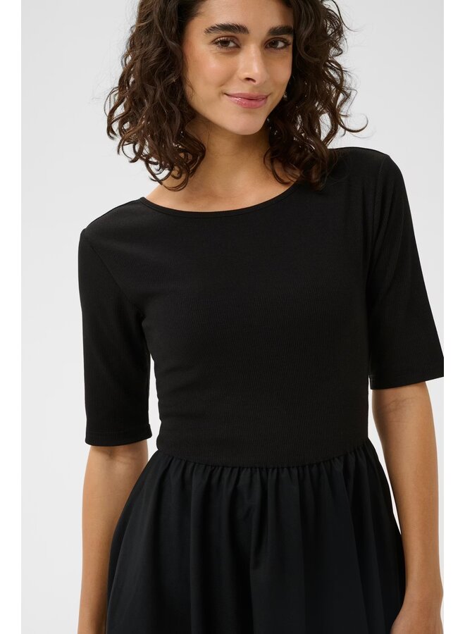 Kristen 1/2 Dress Black Deep