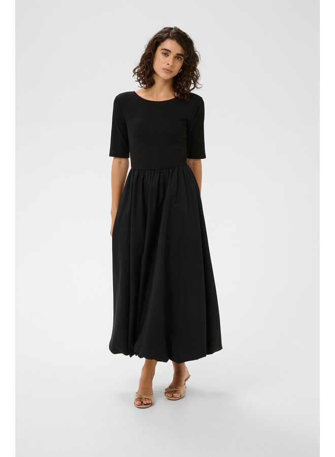Kristen 1/2 Dress Black Deep