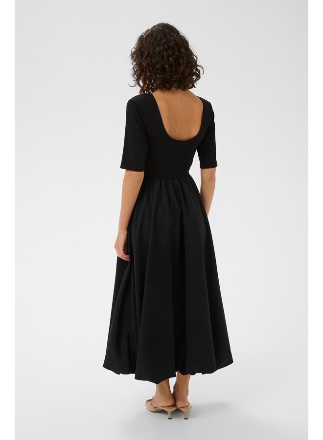 Kristen 1/2 Dress Black Deep