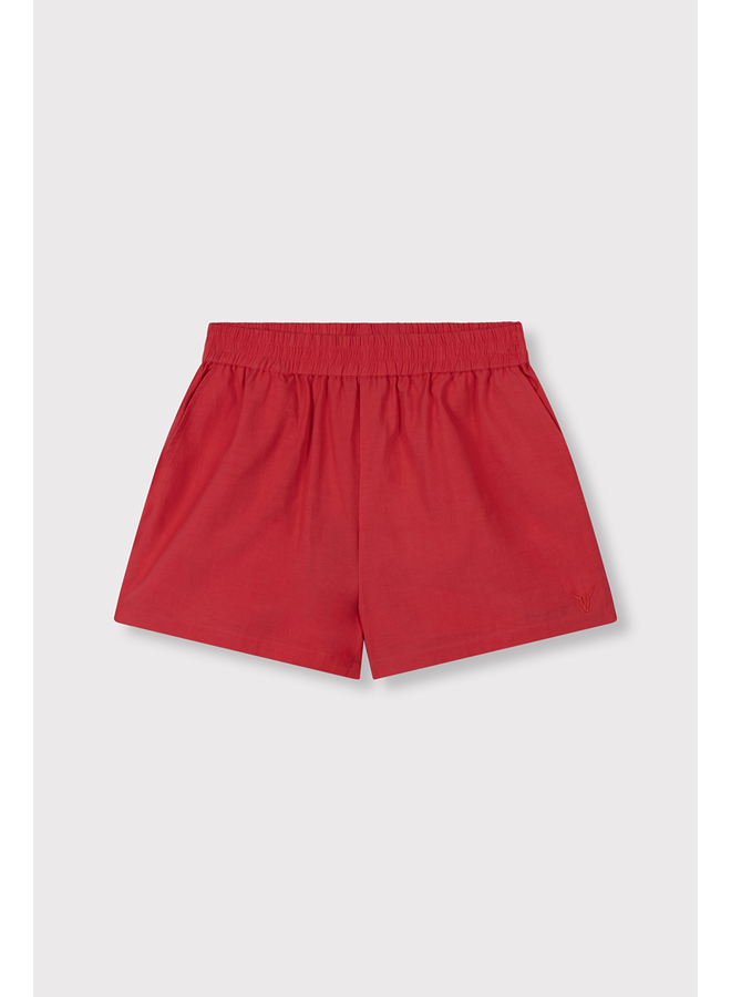 Sporty Short Light Red