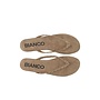 Mexico Studs Flip Flop Suede Sand