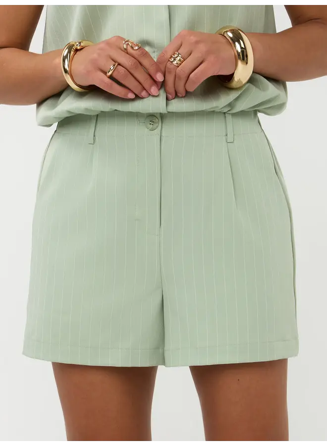 Sibel Short Sage Green