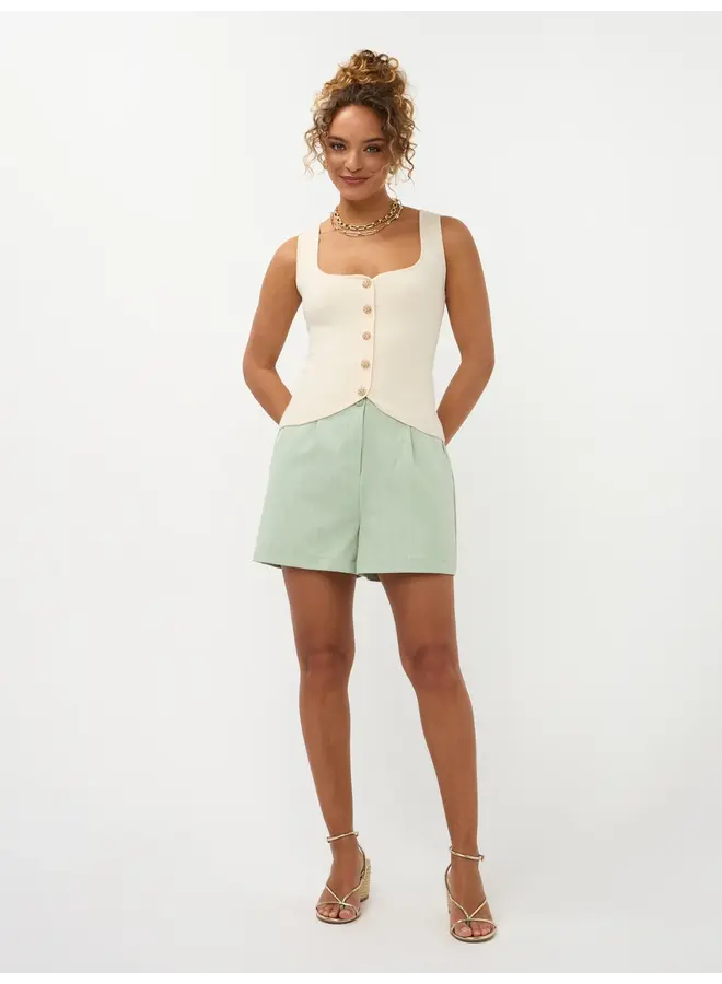 Sibel Short Sage Green
