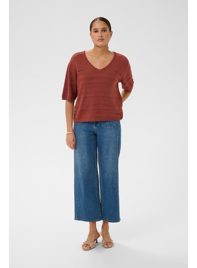 Mellie Knit Pullover Henna