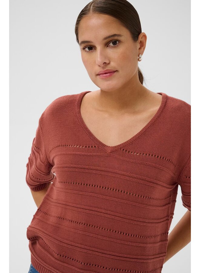 Mellie Knit Pullover Henna