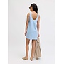 Annika Short Dress Blue Stripes