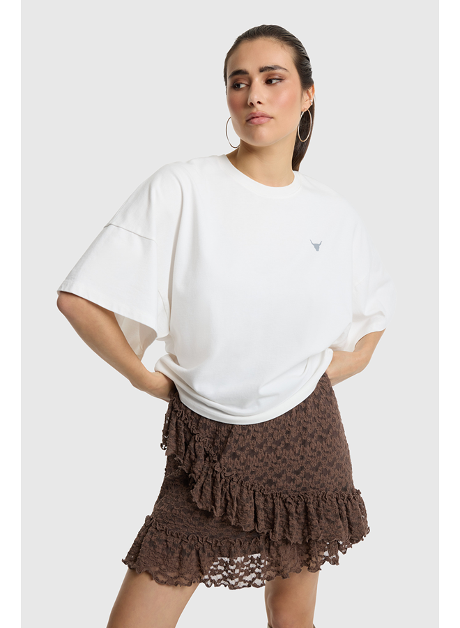 Batwing Top Soft White