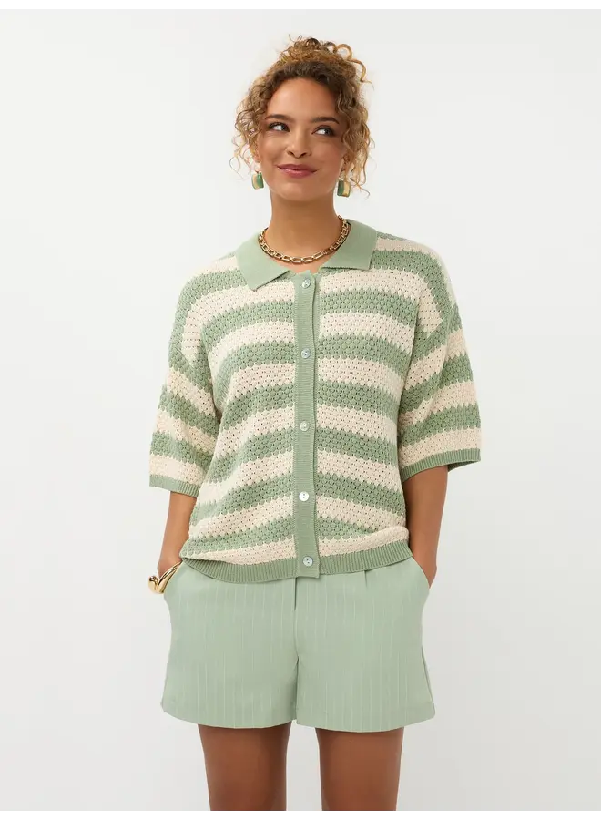 Janouk Knitted Top Sage Green