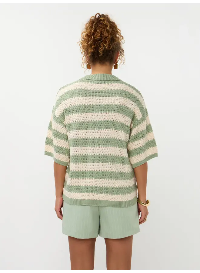 Janouk Knitted Top Sage Green