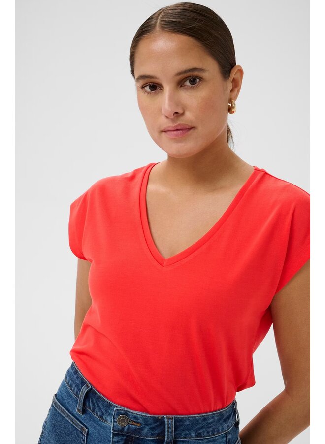 Lise T-shirt Poppy Red