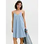 Lucy Short Dress Light Blue Denim