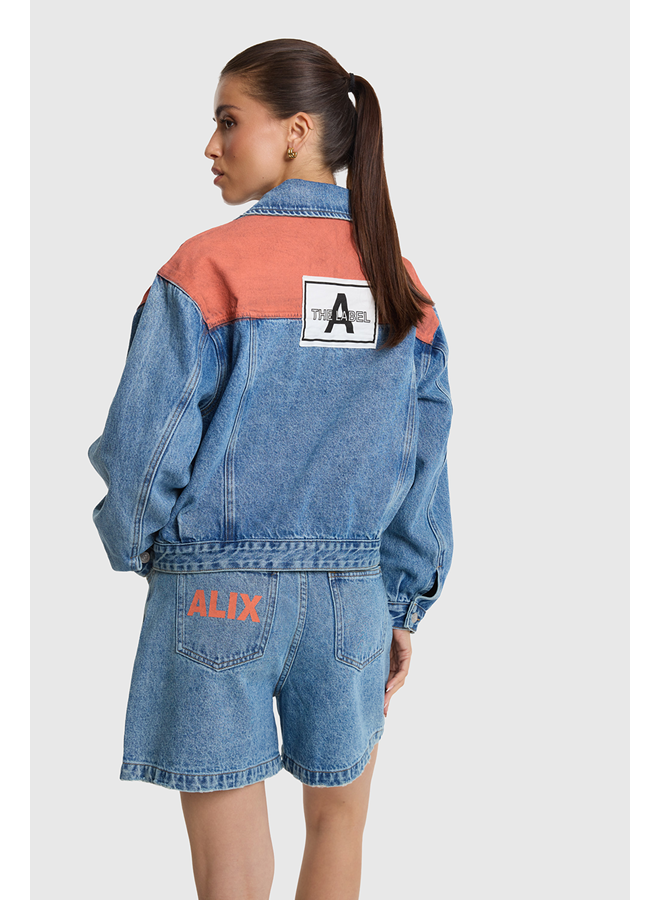 Bermuda Denim Short Blue
