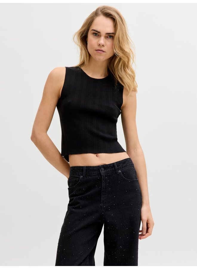 Talia Top Knit Black