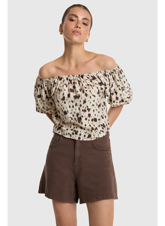 Heavy Twill Brown Short