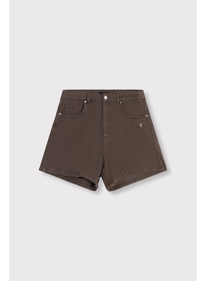 Heavy Twill Brown Short
