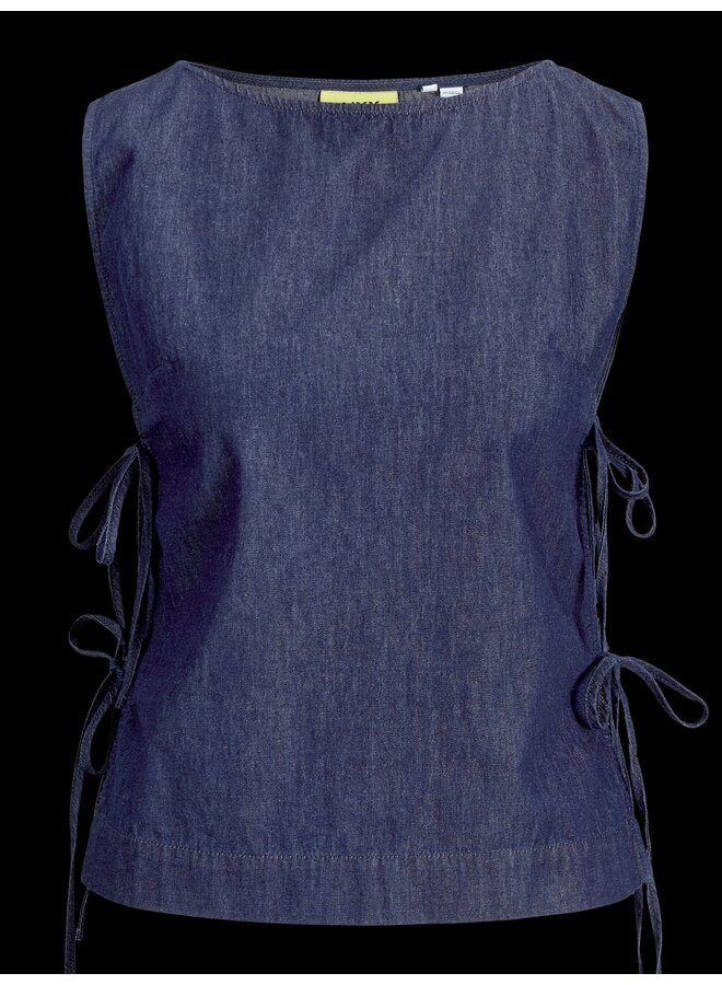 Debby Chambrey Dark Blue Denim