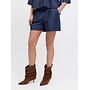 Debby Almira Short Dark Blue Denim