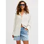 Almira Linnen Blend Shirt Blanc