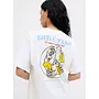 Millow Loose Tee Bright White Shell