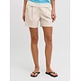 Aya Structured Wide Short Feather Gray