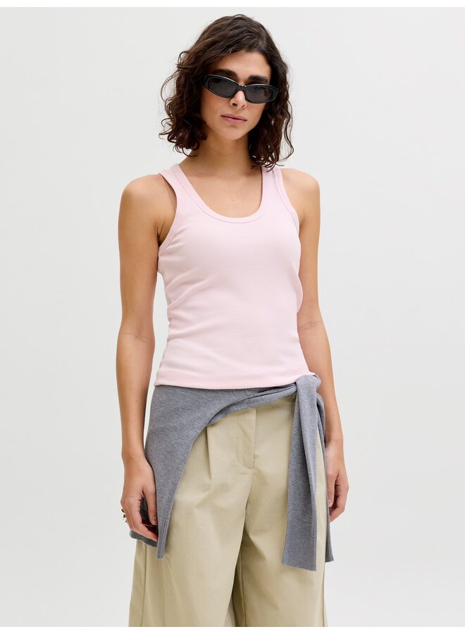 Frida U Neck Top Pink A Boo