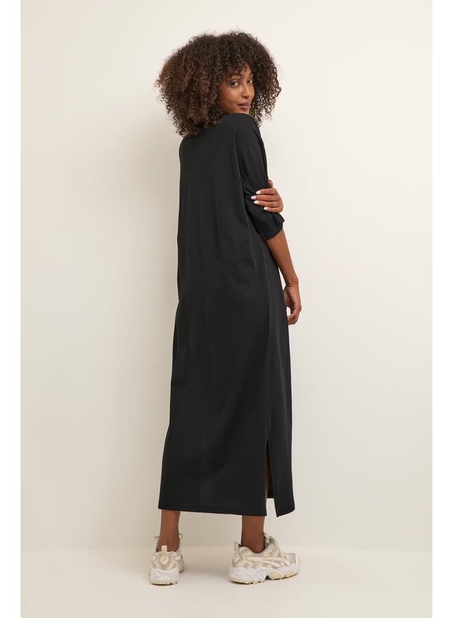 Edna 1/2 Sleeve Dress Black