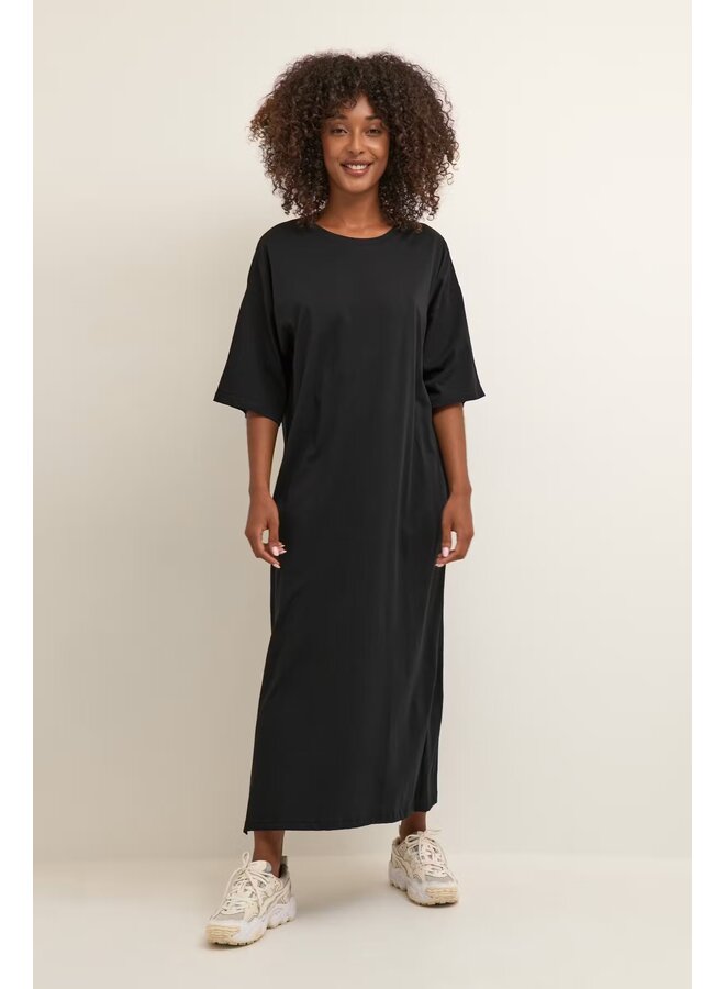 Edna 1/2 Sleeve Dress Black