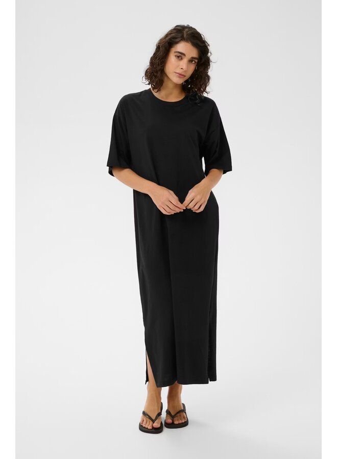 Edna 1/2 Sleeve Dress Black