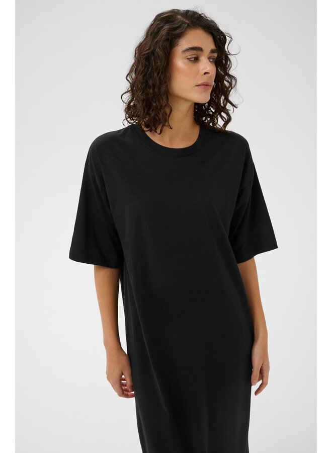 Edna 1/2 Sleeve Dress Black