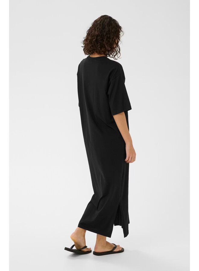 Edna 1/2 Sleeve Dress Black