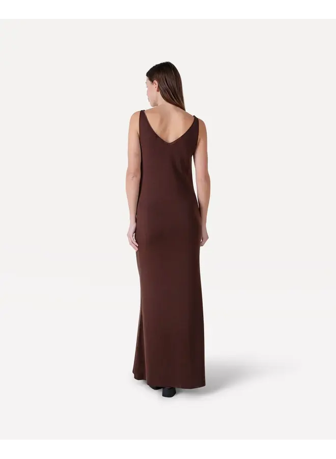 Cosette Knitted Dress Chocolate