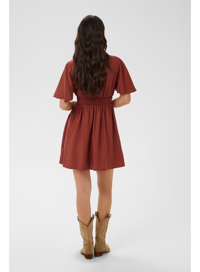 Sirenaa Short Dress Henna