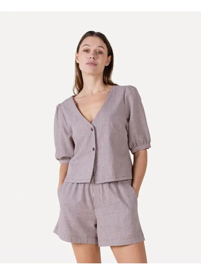 Kiek Shirt Chocolate Fondant Stripe