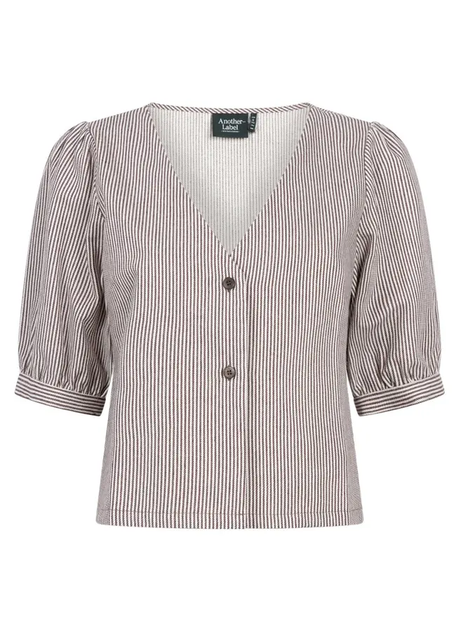 Kiek Shirt Chocolate Fondant Stripe