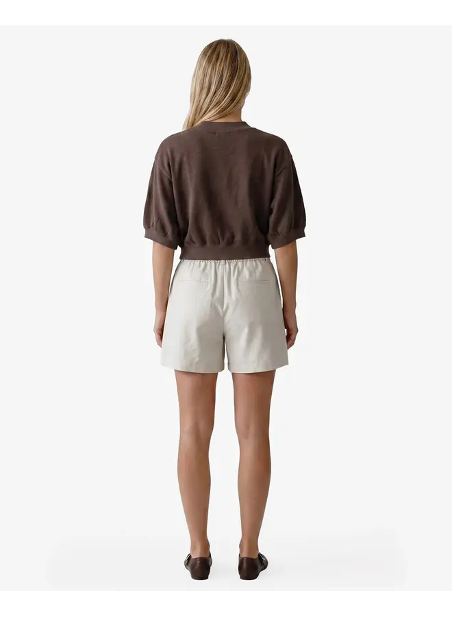 Amice V-neck T-shirt Chocolate Fondant